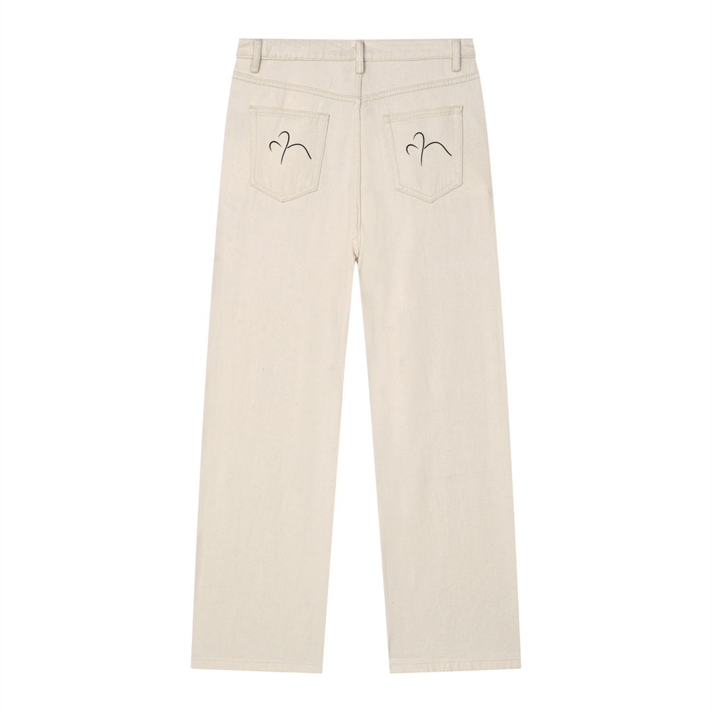 Men’s Vintage Wash Straight Leg Jeans