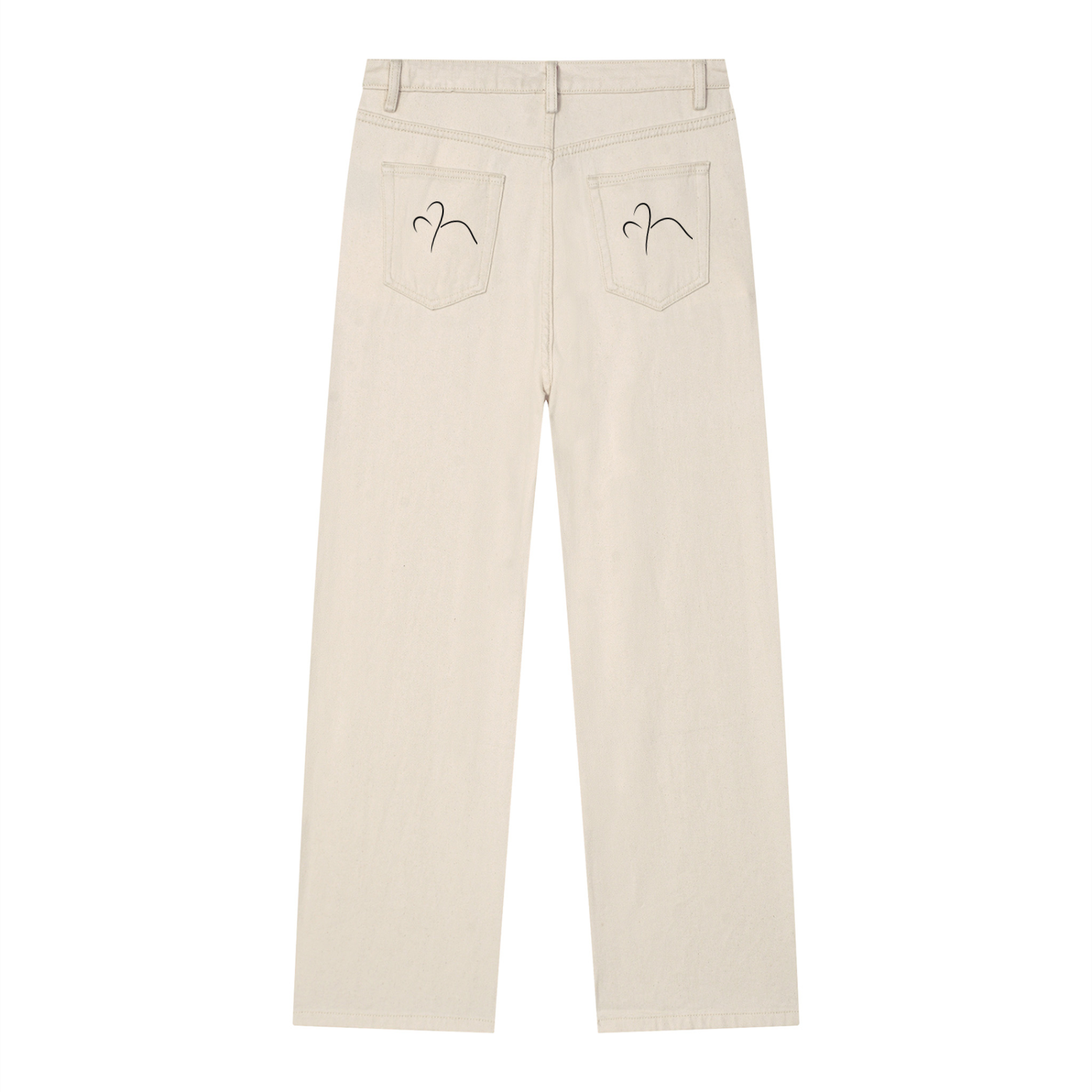 Men’s Vintage Wash Straight Leg Jeans